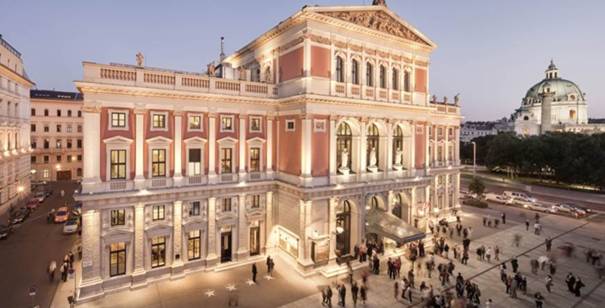 A photo of The Musikverein.